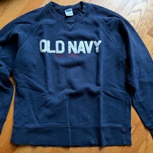 Vintage Old Navy Navy Blue crewneck Sweatshirt